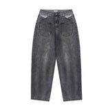 Front pocket washing denim (2color)
