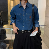 LMN Seattle Work Patch Denim Shirt (2 colors)