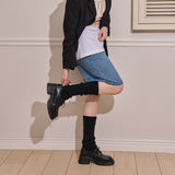 ホーリーレースアップローファー_L2517 (3Colors)