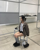 モヘアパンプキンショーツ