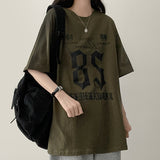 リナヴィンテージオーバーフィット半袖Tシャツ
