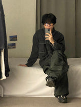 デイリーカーゴストリングバルーンワイドパンツ 3C