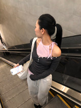 モル ボタン Tシャツ