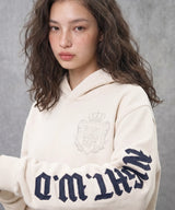 Archive Crest Hoodie_Light Beige