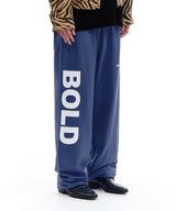 BOLDロゴスウェットパンツ (BLUE)