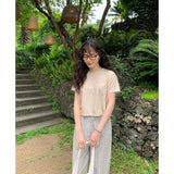 ナッティストライプバンドパンツ