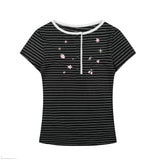 Luma Fine Stripe Slim Tee