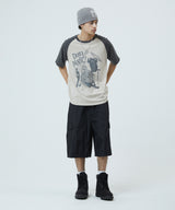 NYLON BERMUDA CARGO SHORT