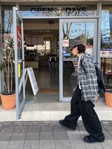 No.1106 カーブPワイドデニムPT