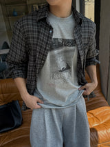 Summer mata checkered shirt