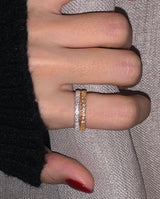 (silver925) Waterdrop cubic ring *silver