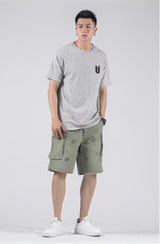 UNITY simple small U short sleeved gray