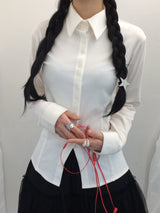 Hairy cream jacket