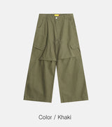 No.1449 R コットンラインケージョンストリングパンツ (4color)