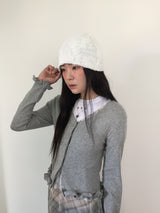 Sunflower Knit Beanie (3color)