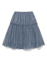 SHINING PUMPKIN MIDI SKIRT(BLUE)