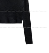 Hari unbalanced crop knit