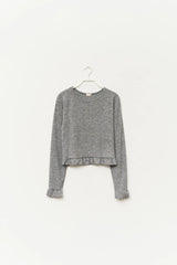 (W) Felt Frill Top