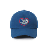 Holiday Heart Ball Cap_Navy
