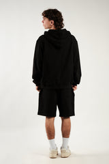 TEMPUS PATCH STANDARD HOOD ZIP-UP [BLACK]