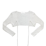 Knit bolero set
