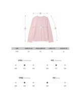 ソフトストライプTシャツ (ライトバイオレット)
