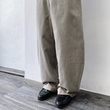Washed Balloon Wide Trousers