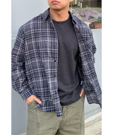 Ant check long sleeve shirt
