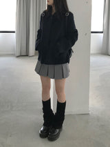 ベラプリーツミニスカート (3 colors)