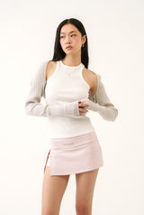 【即日発送】Jewel tank top - ivory