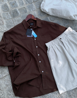  Cool Summer Premium Linen Overfit Shirt