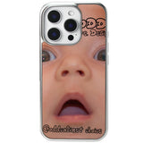 Hip Baby Face Epoxy Bumper iPhone Case