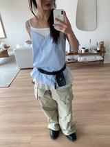 SAINT STRIPE BLOUSE (2C)