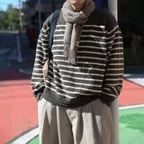 MOIN STRIPE KNIT