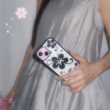 [MADE] bloom mirror case (white)
