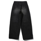 FADE WASHED DENIM BALLOONPANTS