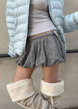 CABLE PUMPKIN SKIRT