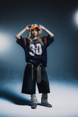 9090 × pH-1 Rhinestone Jorts