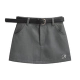 Urban Line Belted Skirt 232937383