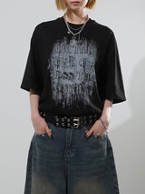 (UNISEX) ダブルラインレザーベルト