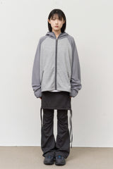 Coke Raglan Hooded Zip Up