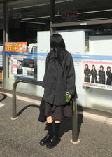  HIGHNECK HALF COAT
