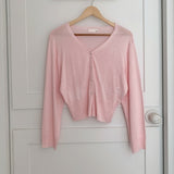 Bessy V-Neck Sheer Lightweight Summer Cardigan (8 colors)