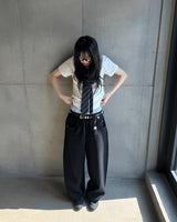 ベルトスウェットパンツ (Unisex)