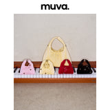 MUVA スーパー ミニ トライアングル ライスボール バッグ ショルダー ポーチ