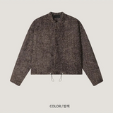 [F/W]ツイードクロップカーディガン(3color)