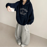 モテヒーティングフリースカーゴワイドパンツ
