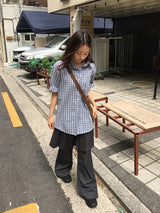 ヒカ レイヤードスカートパンツ