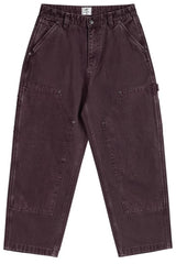 15oz ウォッシュドキャンバス カーペンター ダブルニートラウザーズ