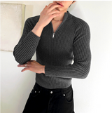 Berute Golji Half-zip Muscle Fit Knit